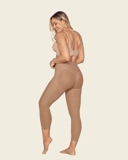 Invisible high-waisted capri shaper