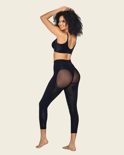 Invisible high-waisted capri shaper