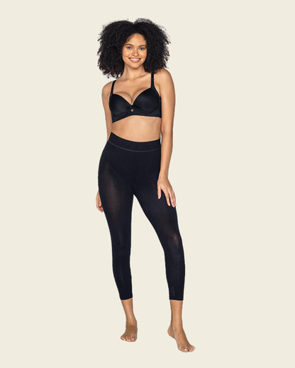 Invisible high-waisted capri shaper
