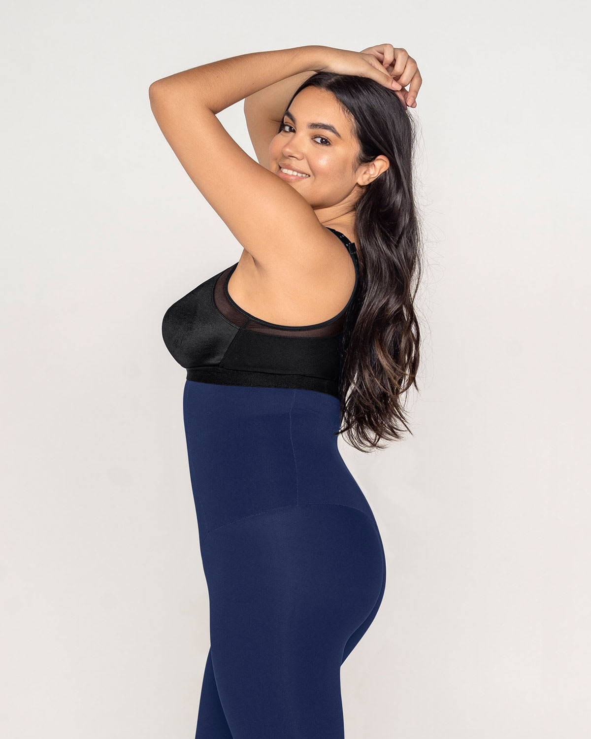 Extra high waisted firm compression legging