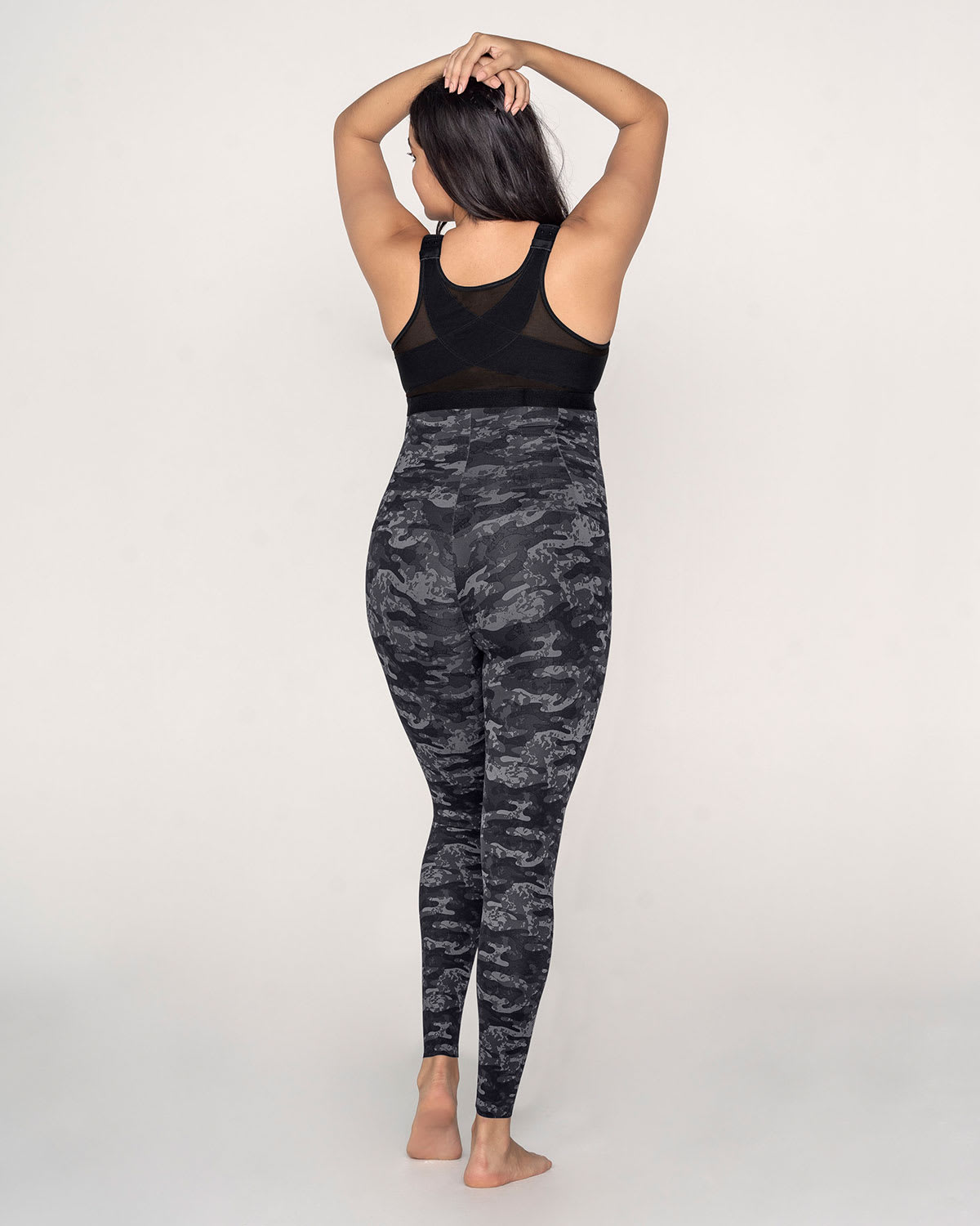 Extra high waisted firm compression legging