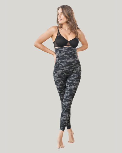 Extra high waisted firm compression legging