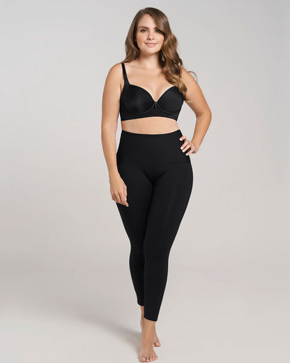 Sculpting shaper legging with butt-lifting inner short