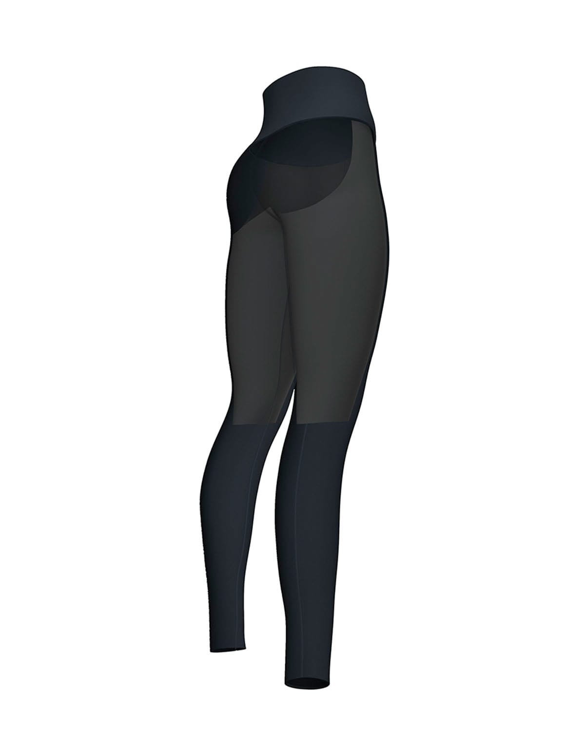 Sculpting shaper legging with butt-lifting inner short