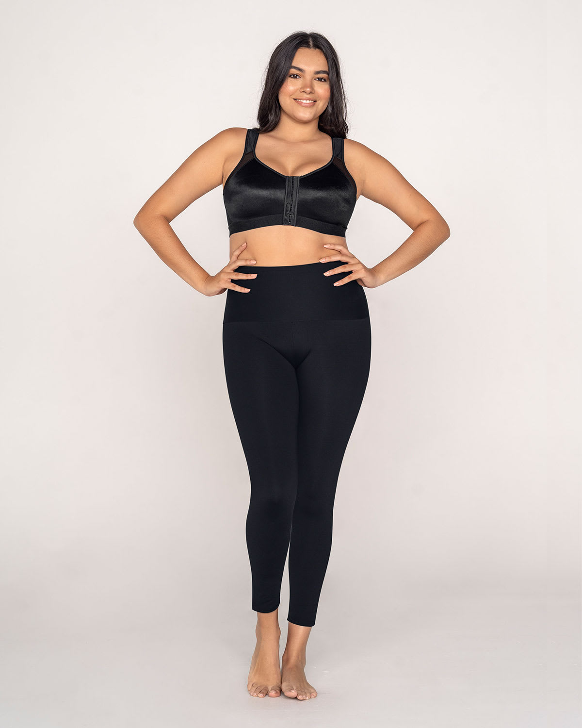 Super-soft dual compression butt lift legging