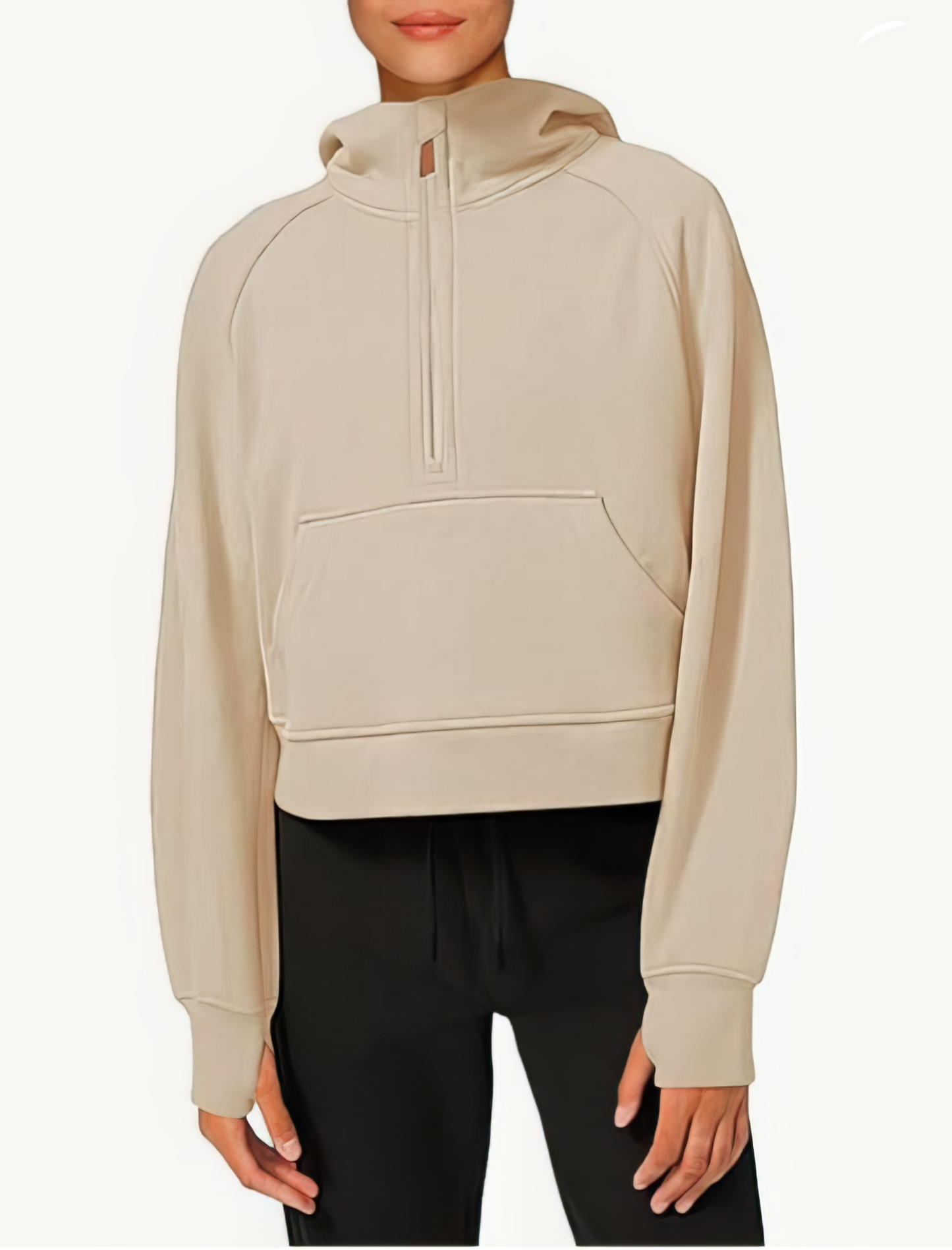 Bella Half-Zip Pullover Hoodie