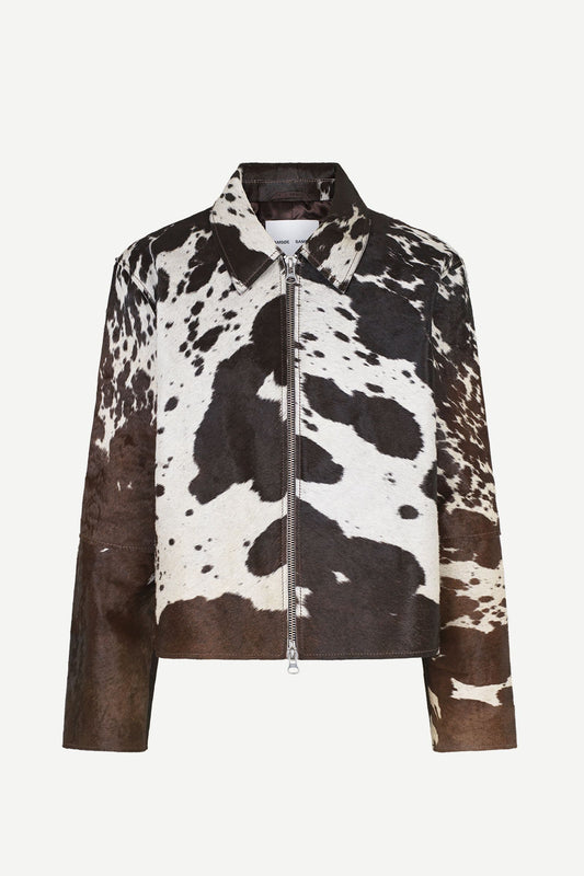 Cow Print Jacket