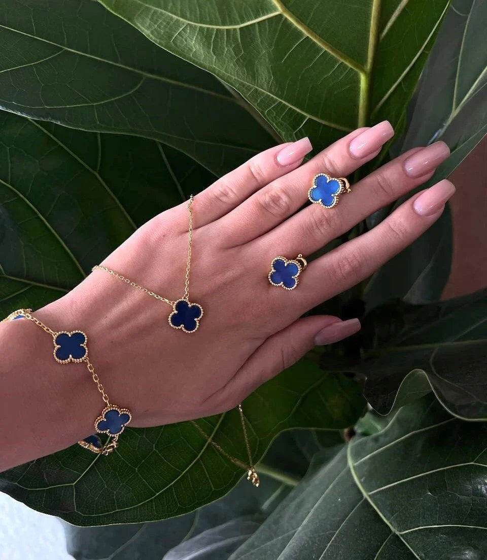 Royal Blue (gold) Raya Bracelet