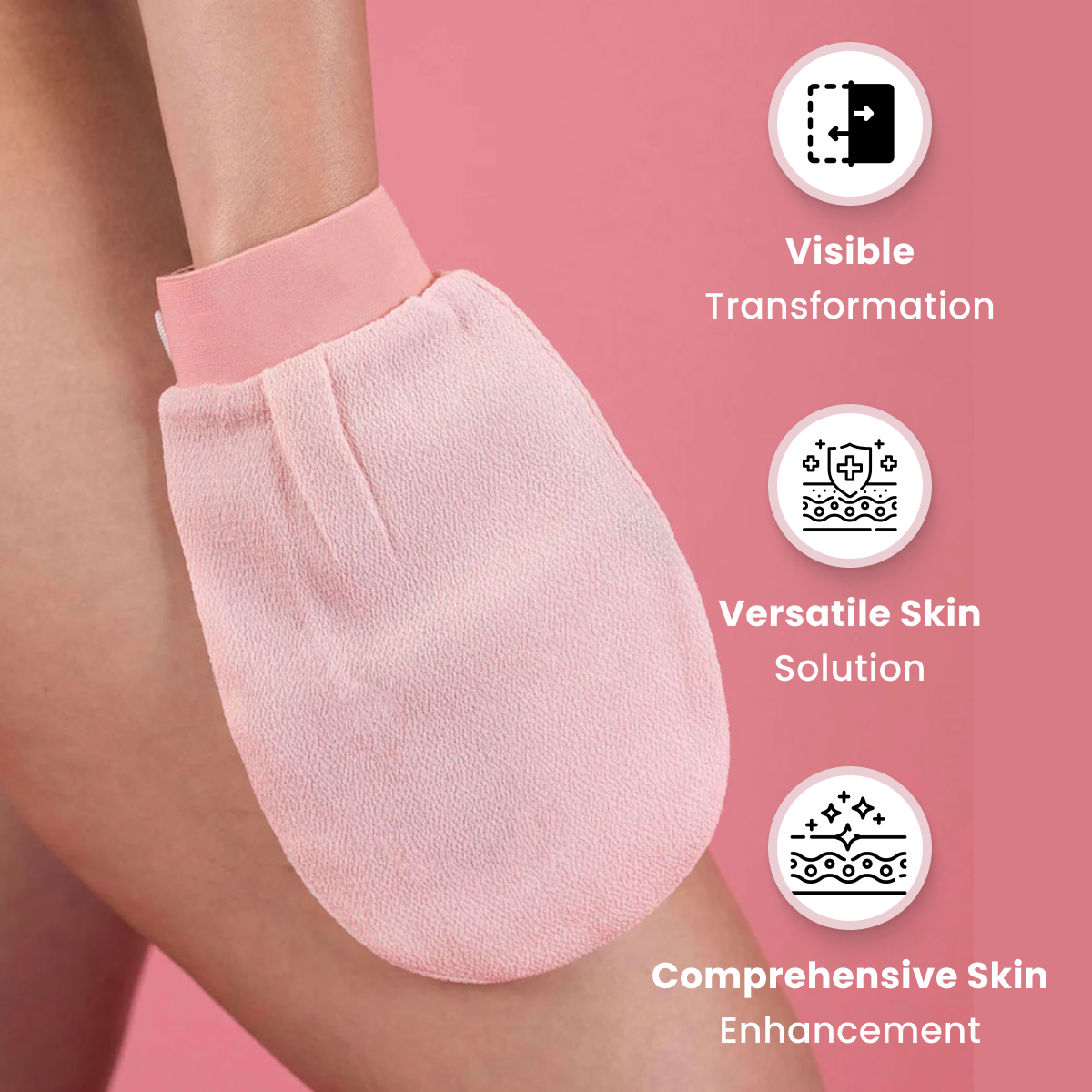 Exfoliating Glove - Body Scrub For Smooth And Soft Skin
