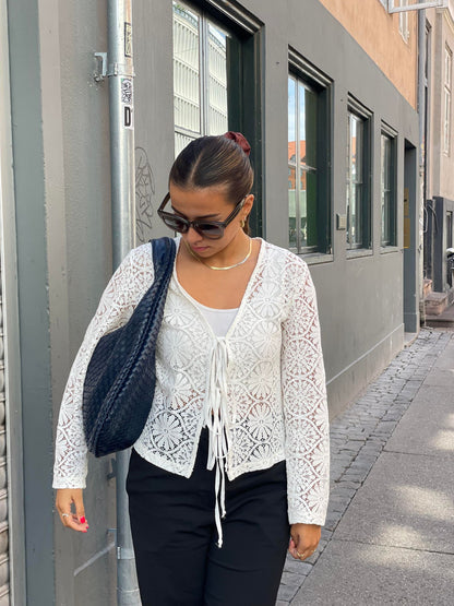 Cross-Weave Bag - Navy