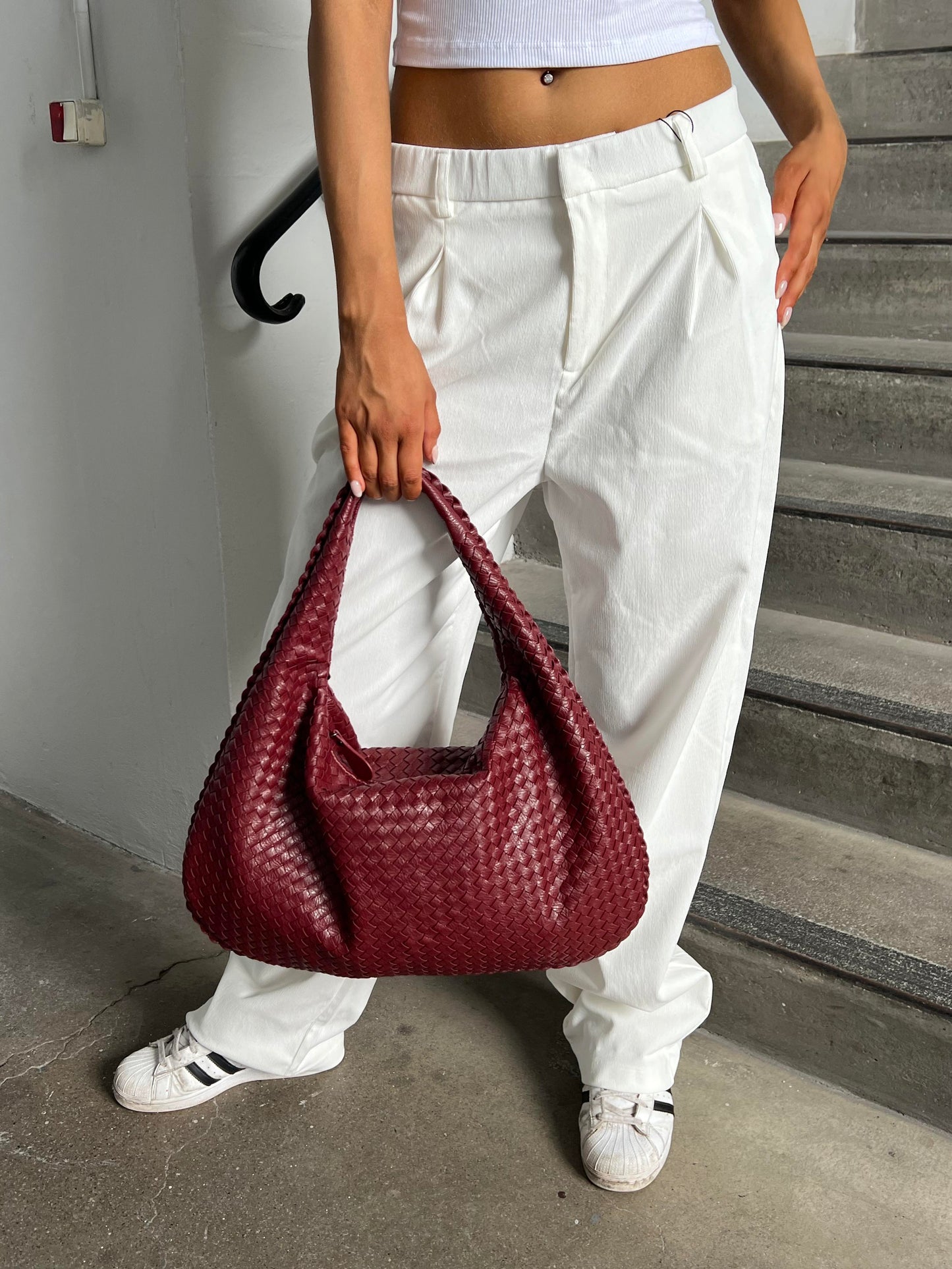 Rosetta Cross-Weave Bag