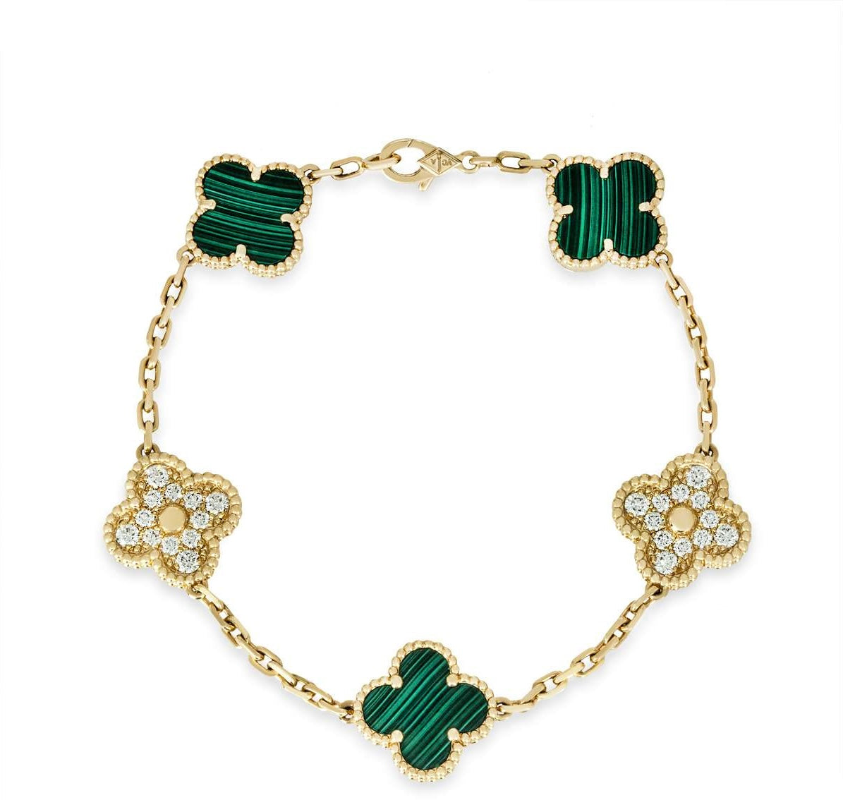 Green Diamanté Raya Bracelet