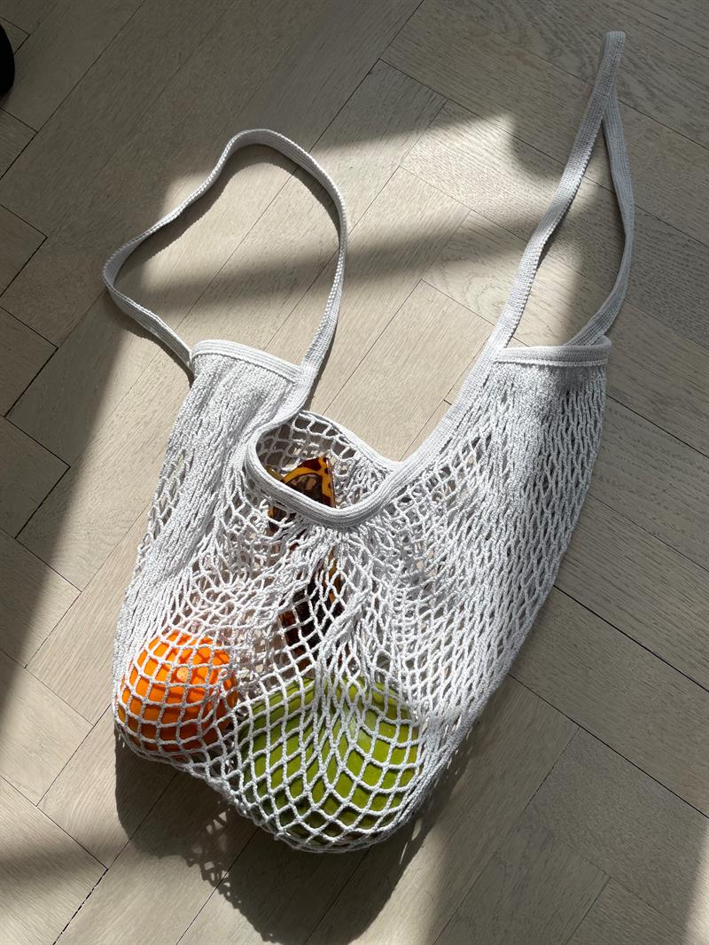 Summer tote bag - grey