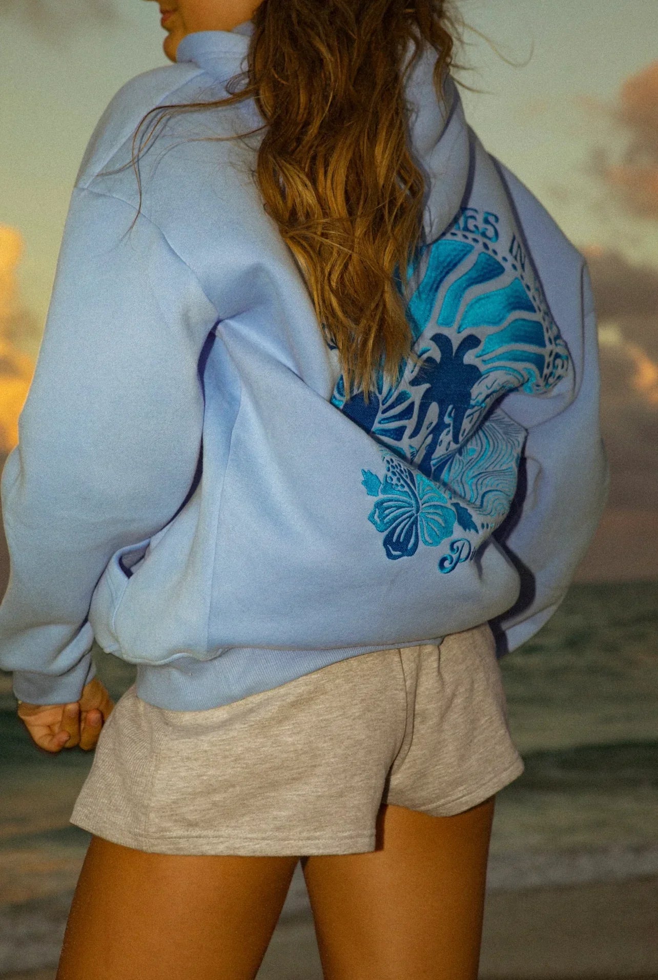 Plush Sunset Hoodie