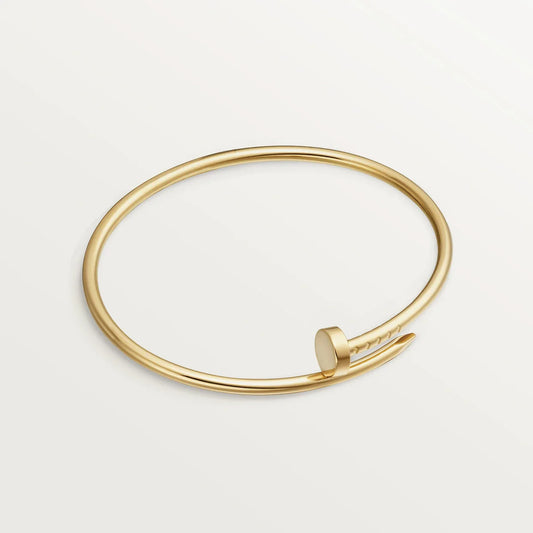 Nail Bracelet (fine) (in silver & gold)