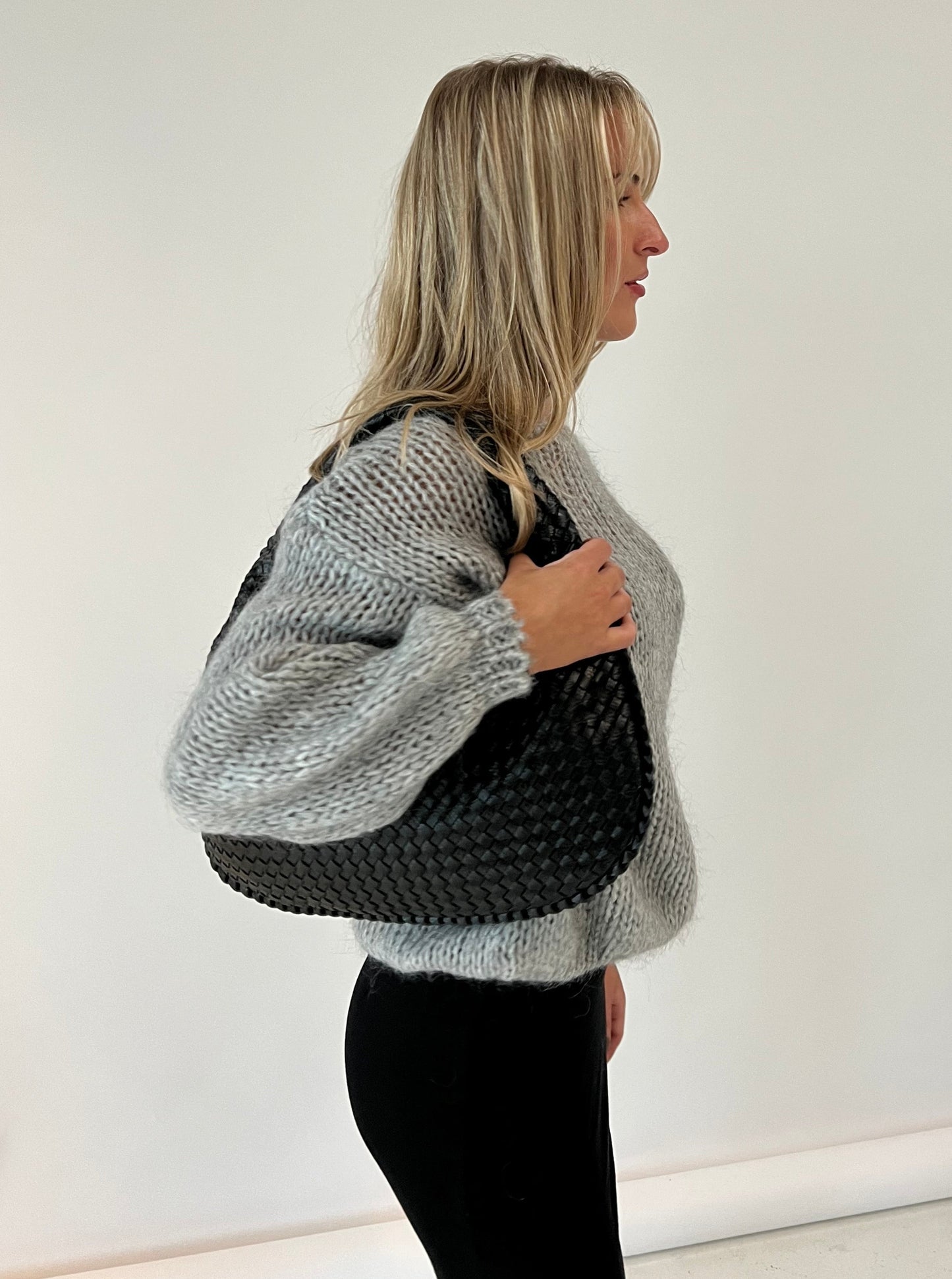 Cross-Weave Bag small - Black