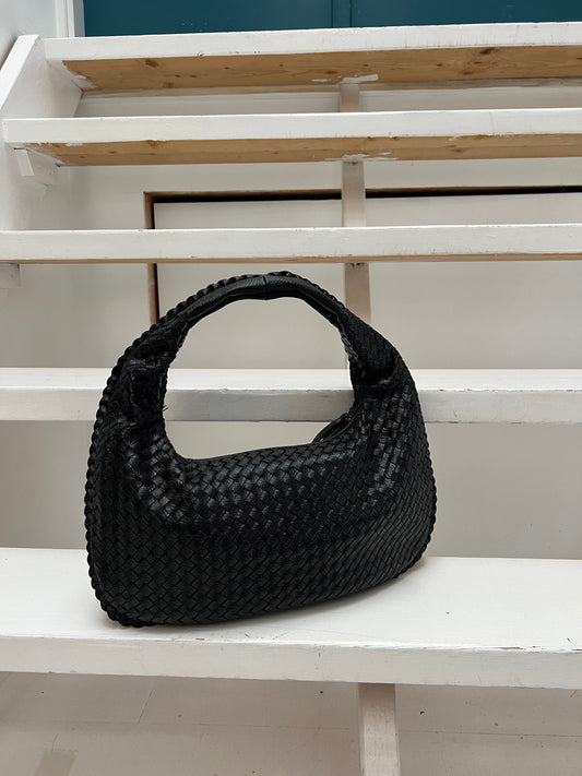 Cross-Weave Bag small - Black