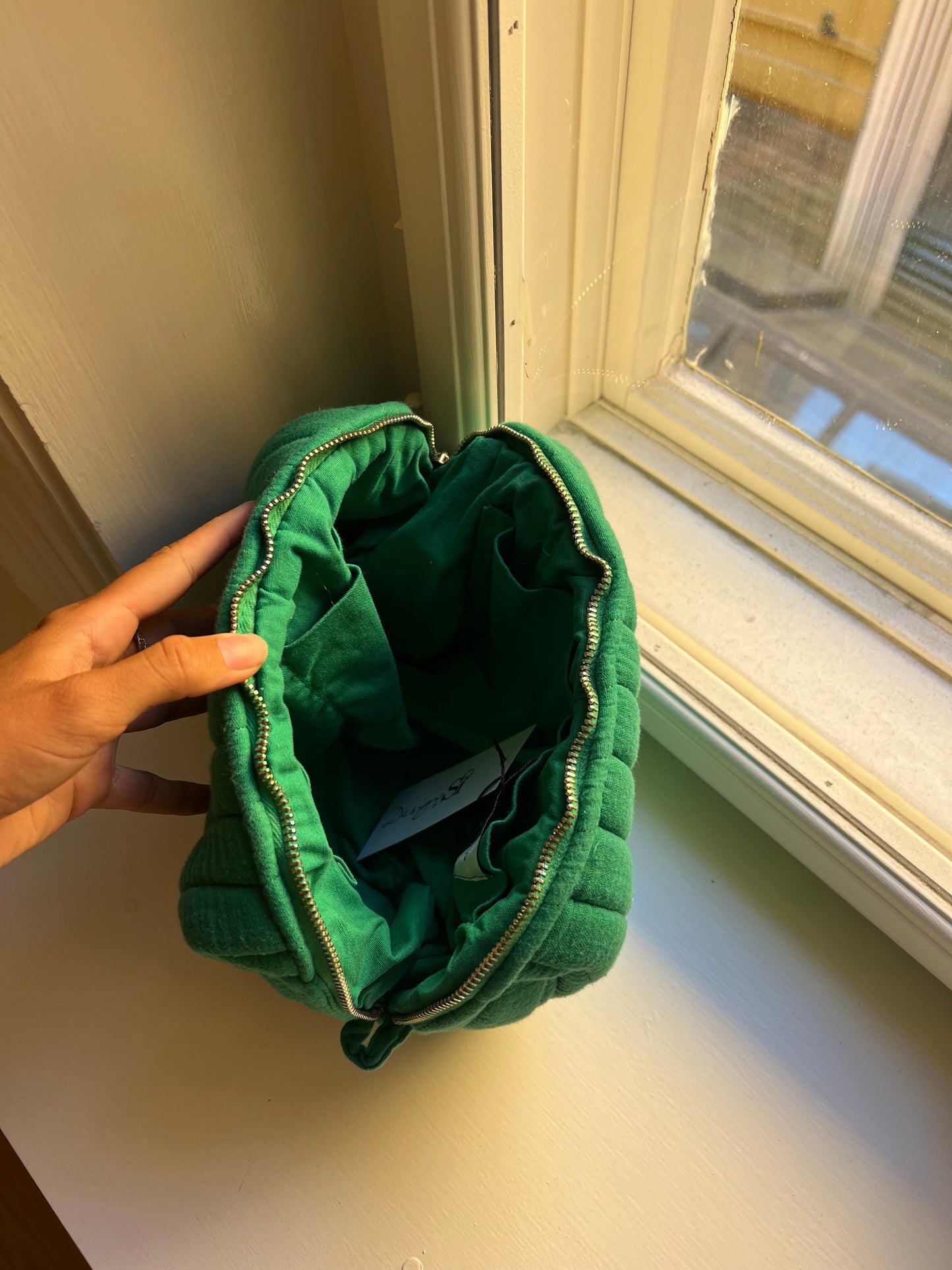 Toilet bag - green