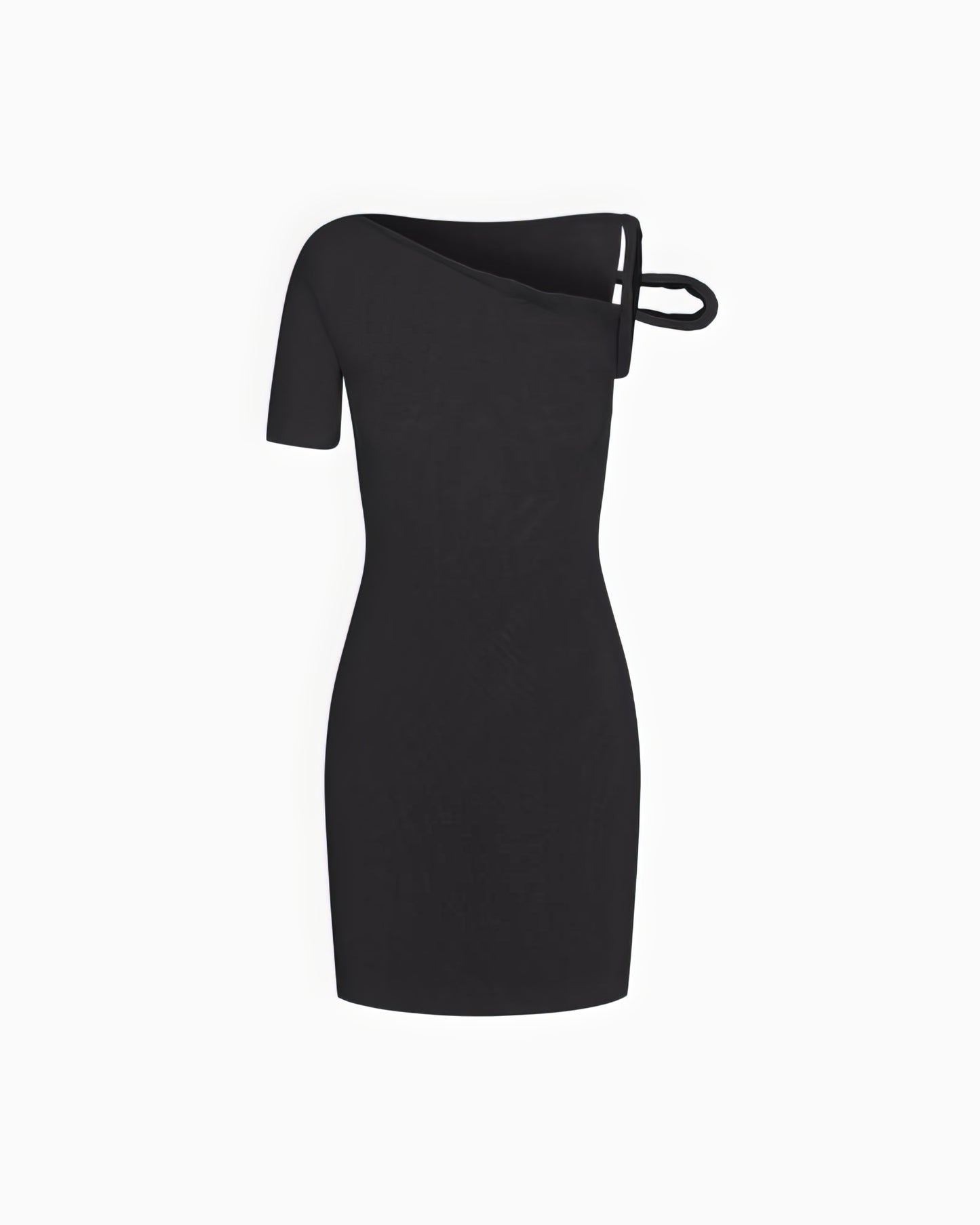 Twist Knot Shoulder Dress