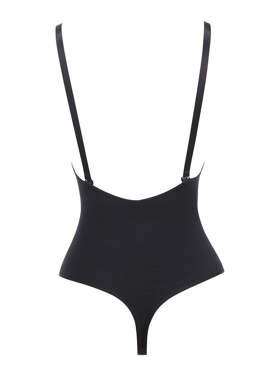 Sheer Sculpt Bodysuit Thong