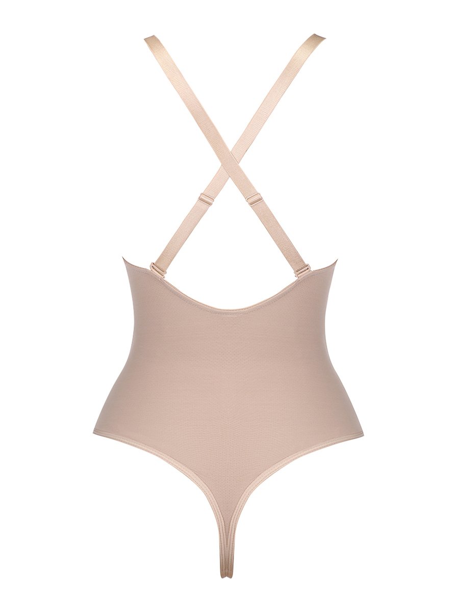 Sheer Sculpt Bodysuit Thong