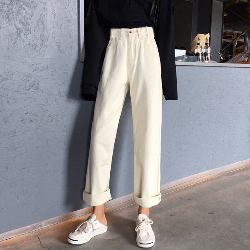 Wide High Waisted Cowboy Pants