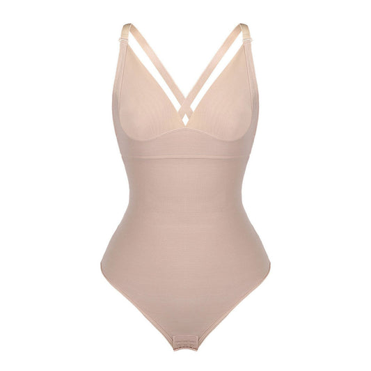 Sheer Sculpt Bodysuit Thong