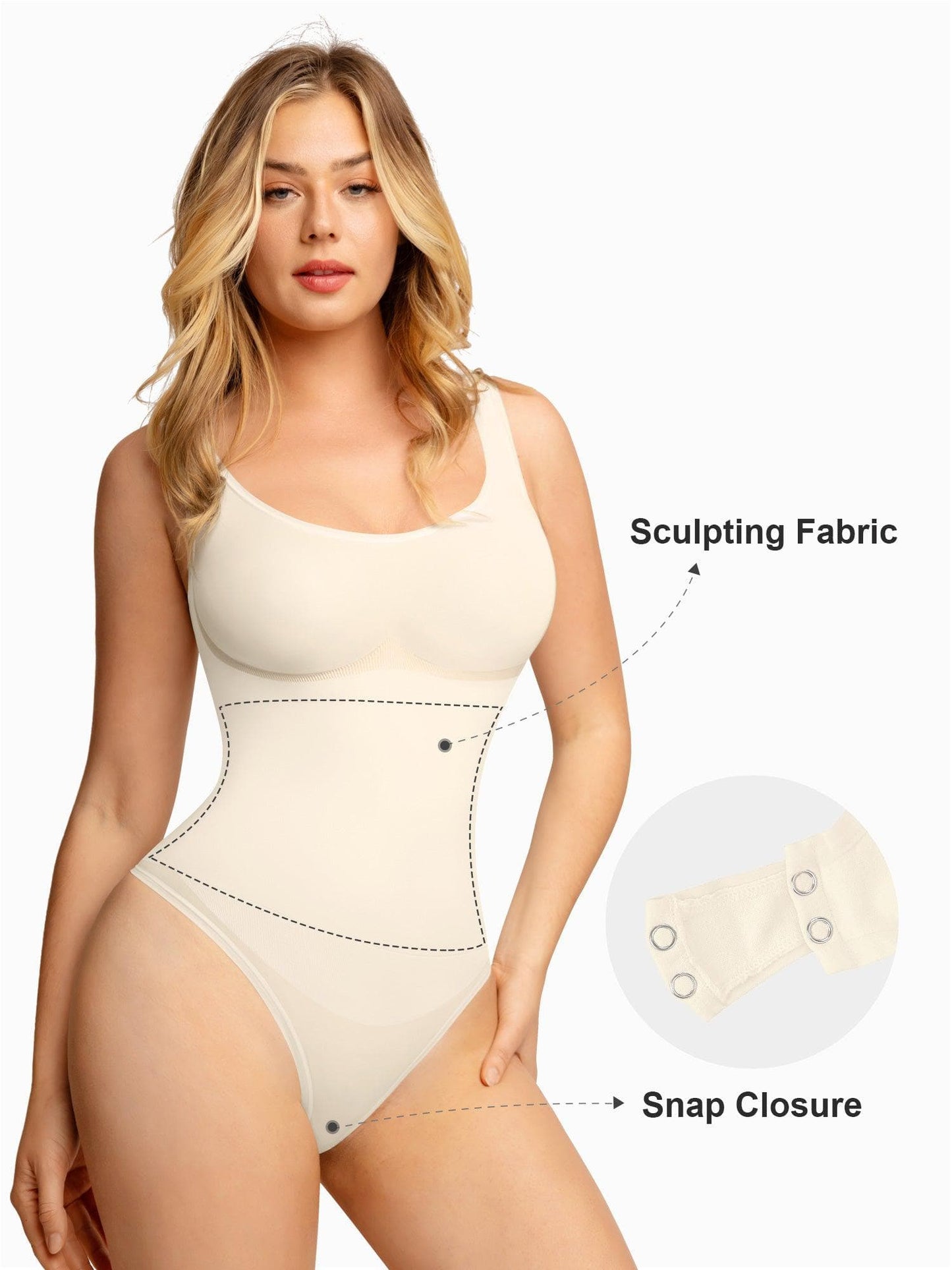 Eco-Friendly Seamless Sculpting Bodysuits