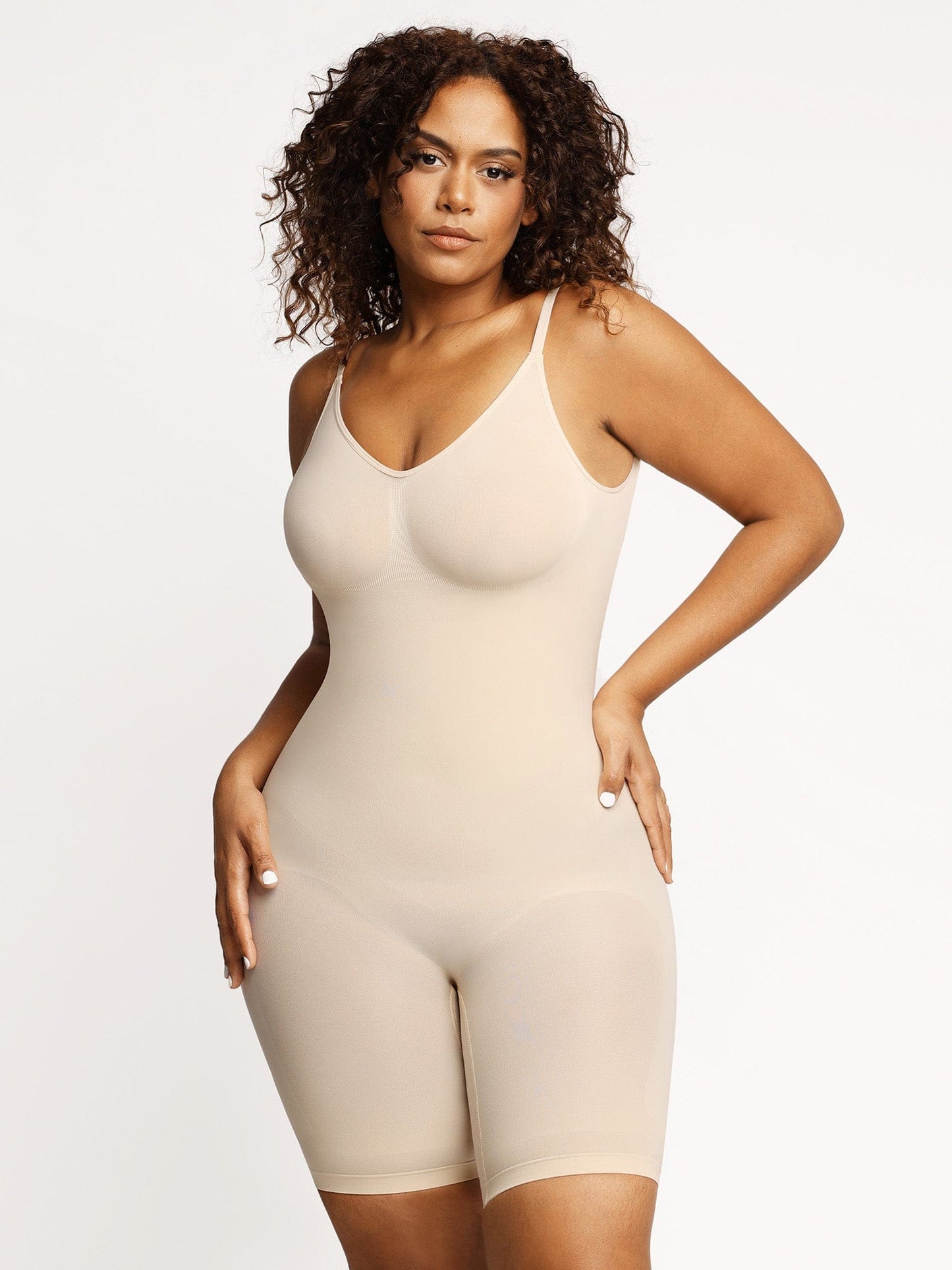 Sculpting Low Back Mid-Thigh Bodysuit