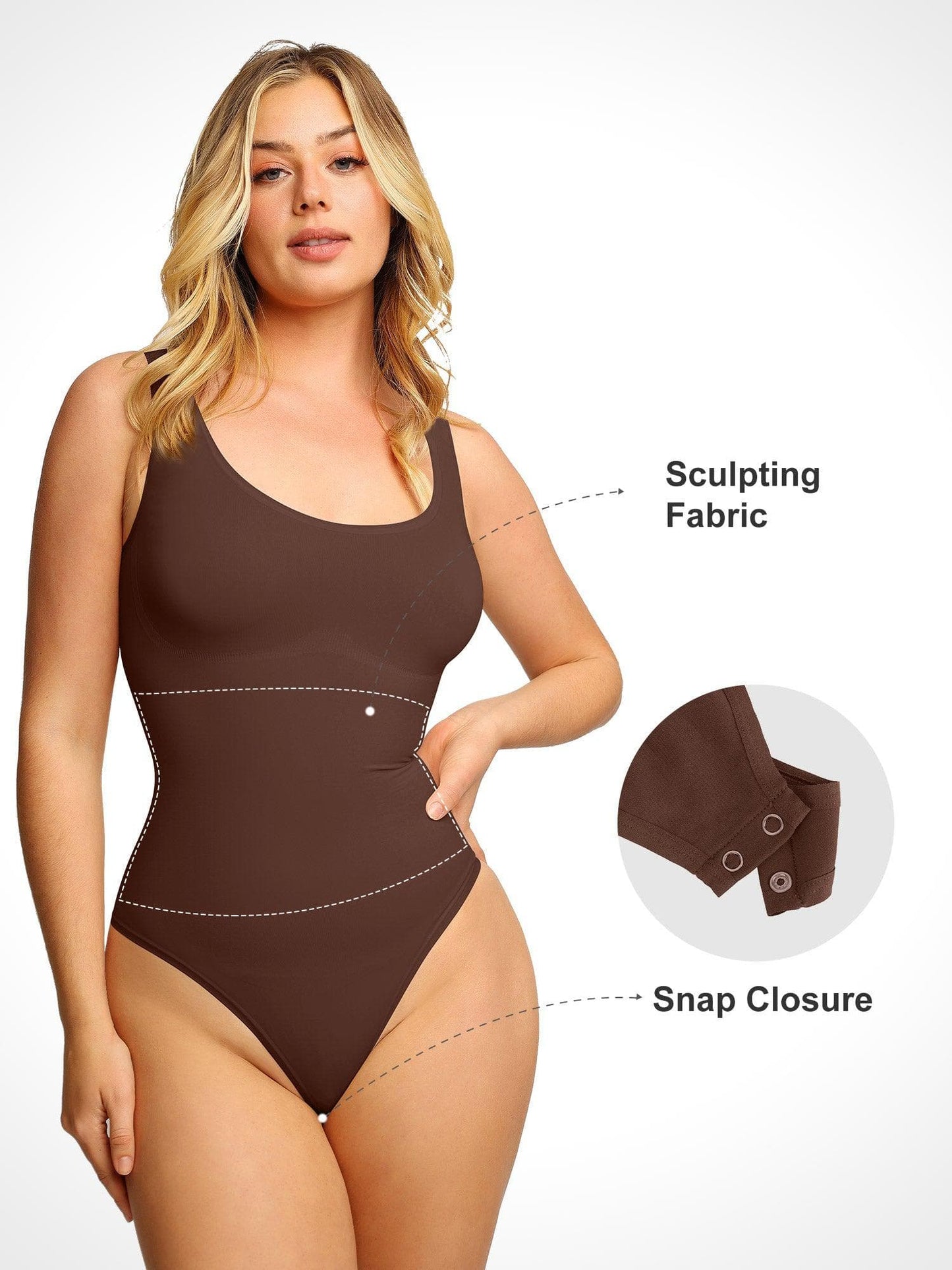 Seamless Tank Top Bodysuit