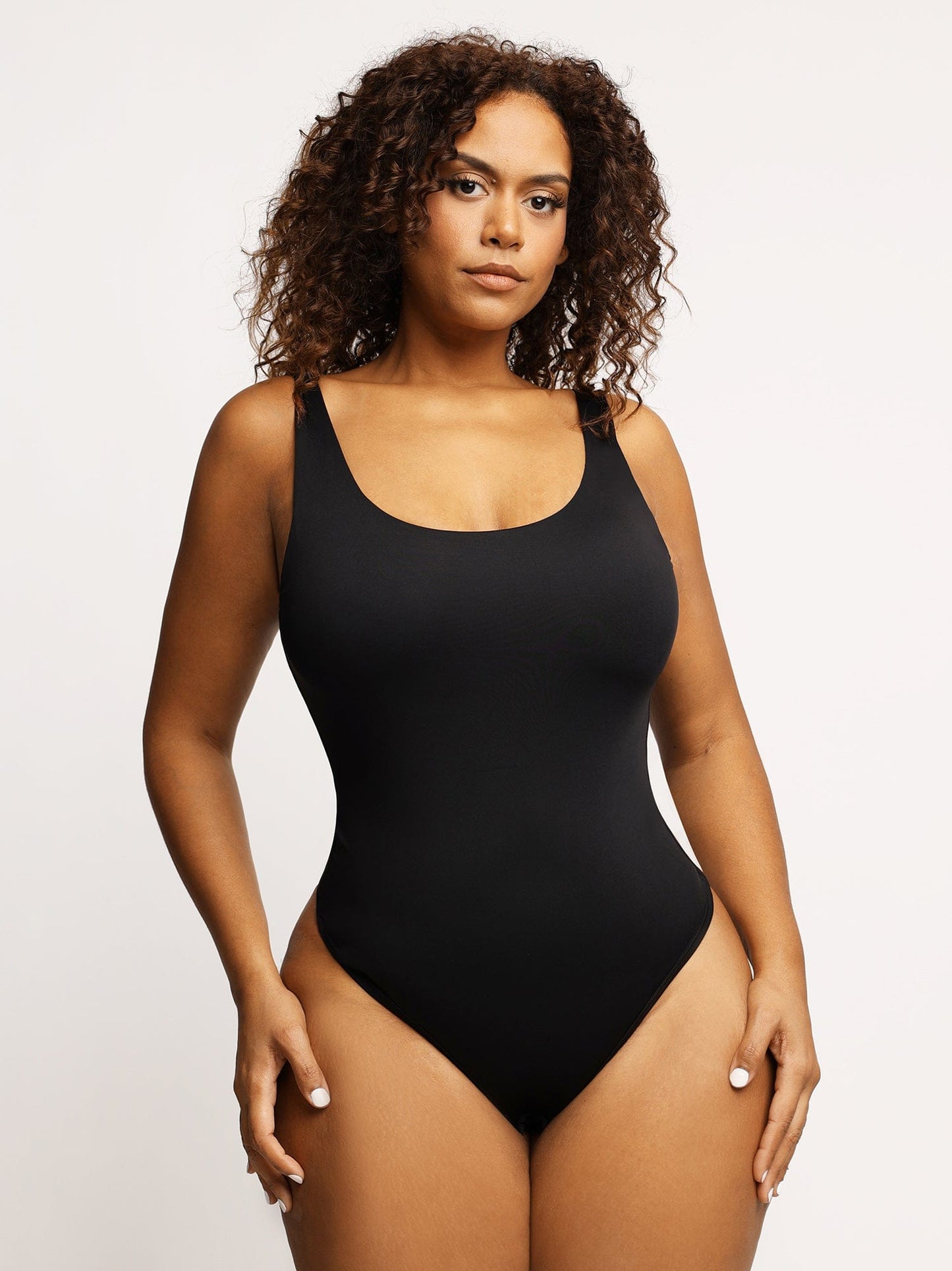 Square Neck Thong Bodysuits