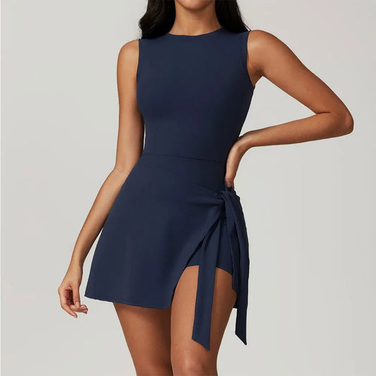 WRAP DRESS ROMPER